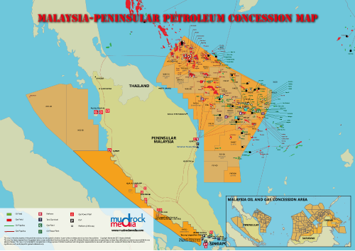 Oil And Gas Map Malaysia