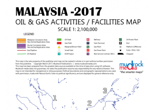 Oil And Gas Map Malaysia